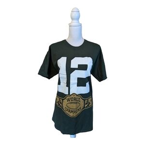 Green Bay PACKERS Aaron Rodgers Discount Double Check World Championship Shirt